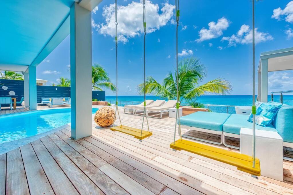 Surfsong Villa- Luxury Water Front Villa For 12 Maho Ngoại thất bức ảnh